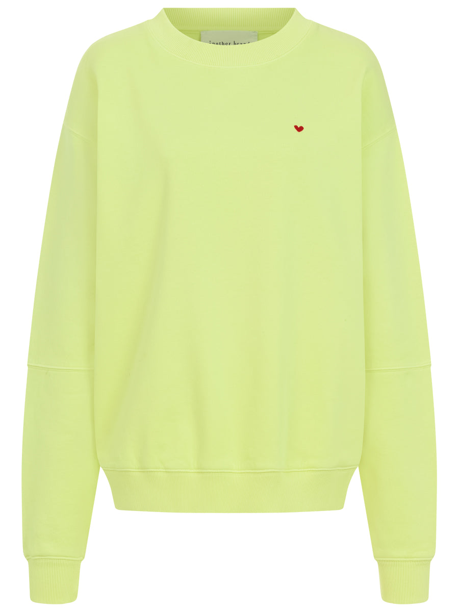 Sweatshirt - YES YES YES lime