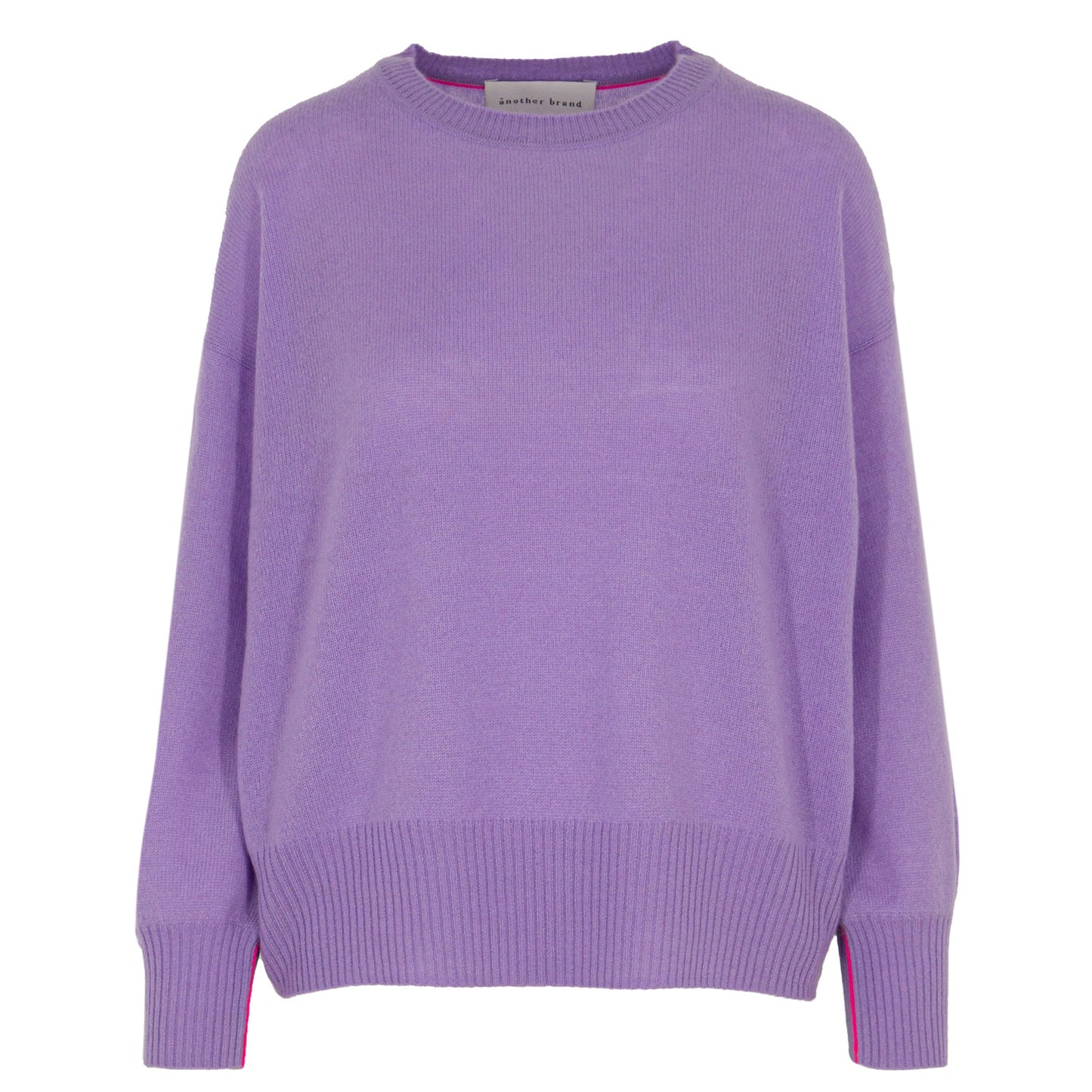 Pullover, Cashmere, Lila