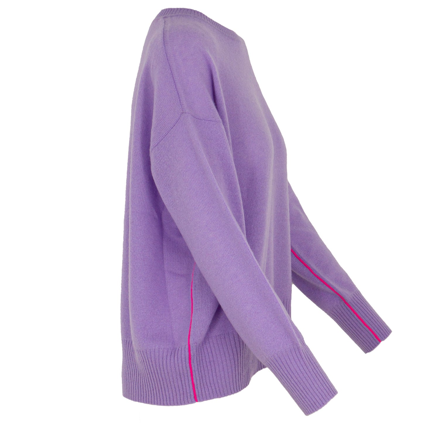Pullover, Cashmere, Lila