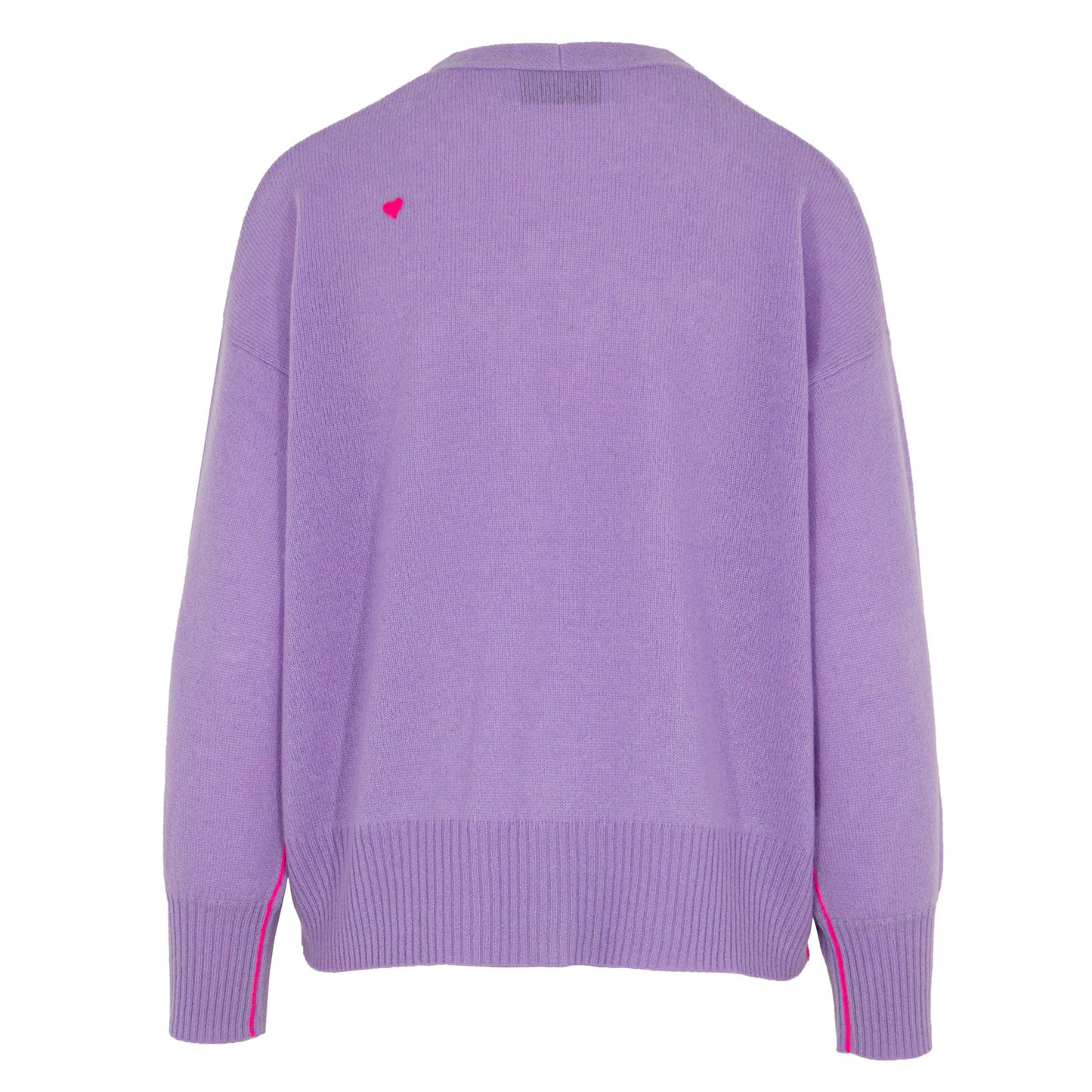 Cardigan, Cashmere, lila