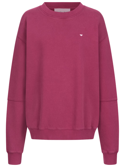 Sweatshirt - YES YES YES Bordeaux