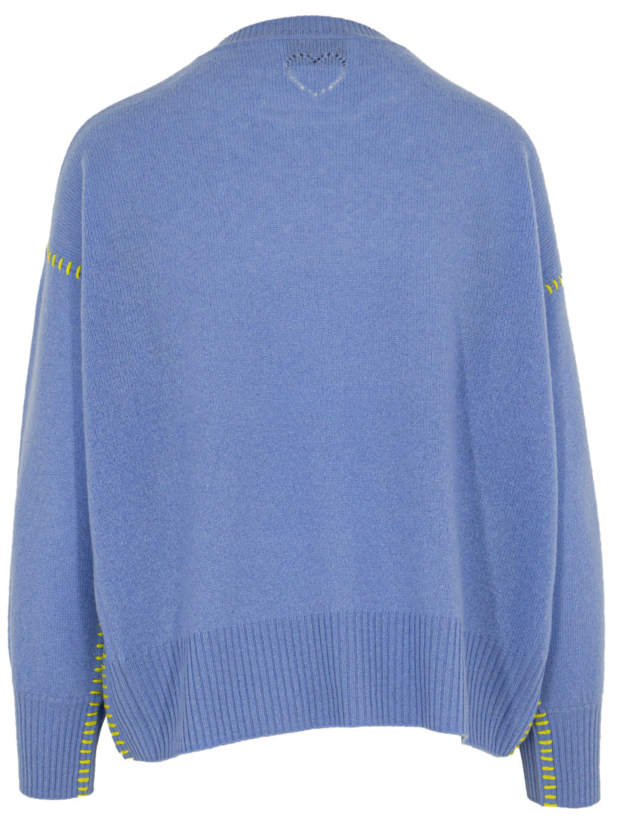 Pullover, blau