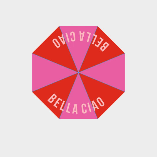 Regenschirm, BELLA CIAO