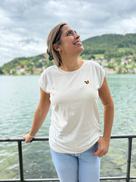 T-Shirt, heart, Leo
