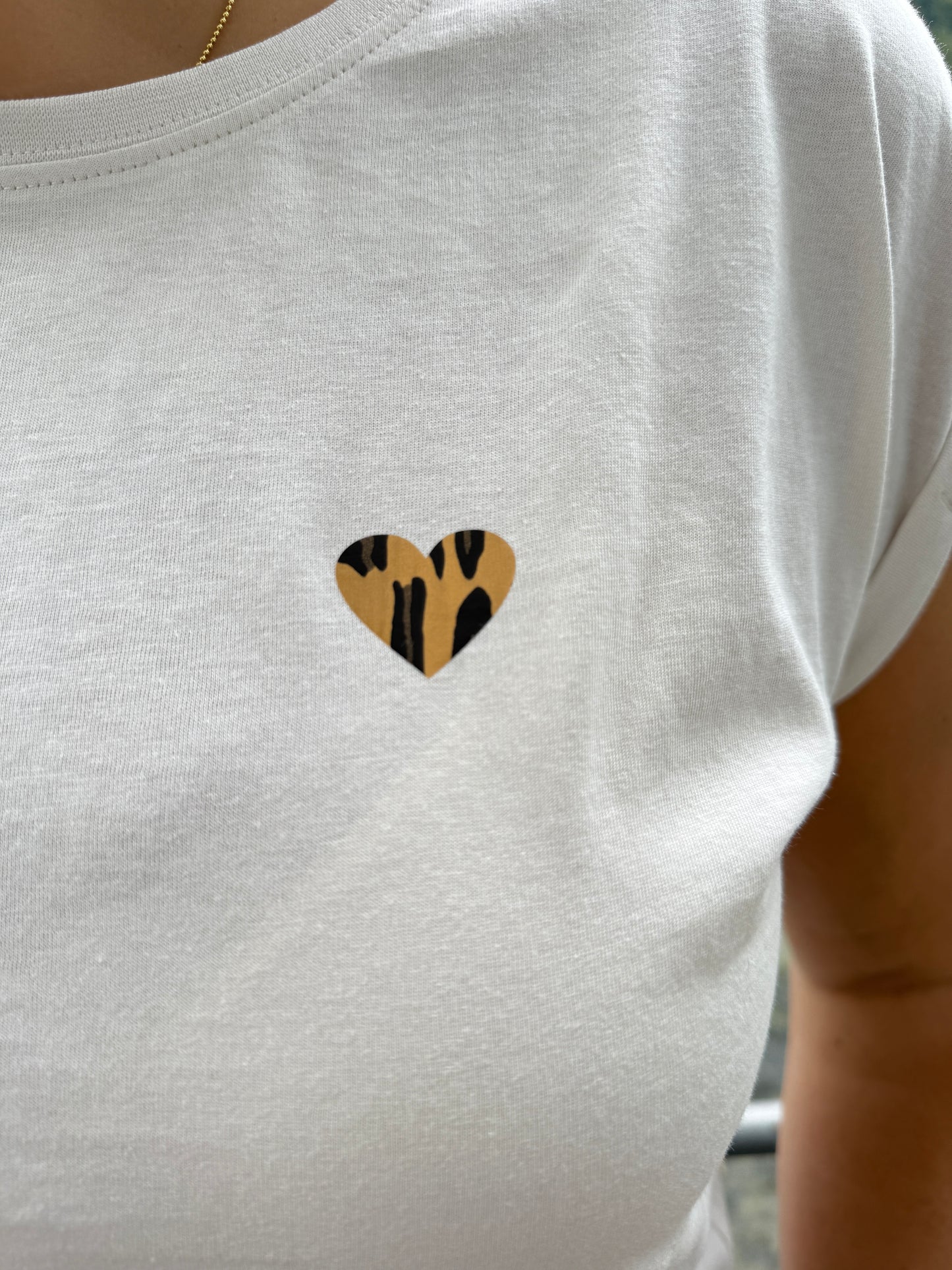 T-Shirt, heart, Leo