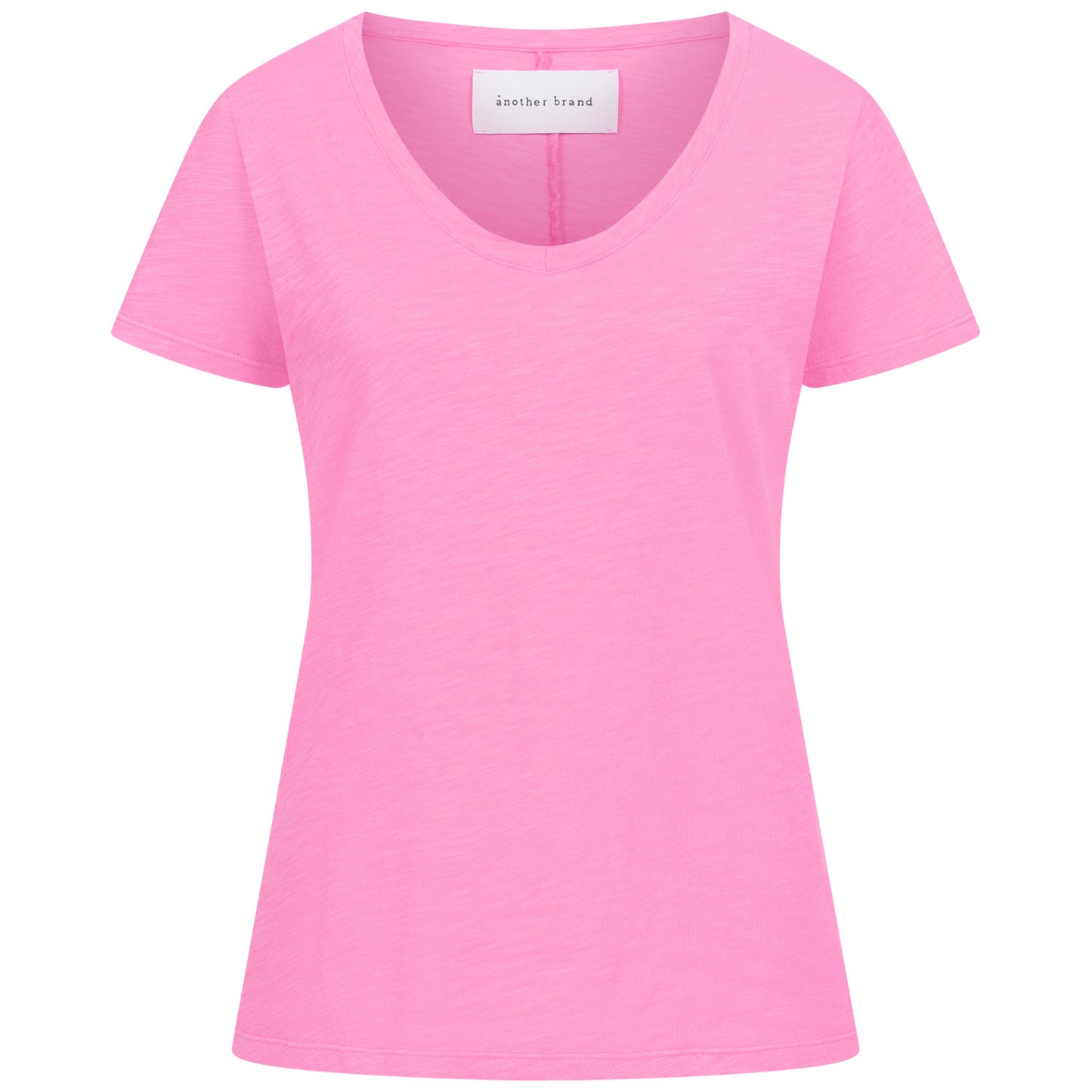 T-Shirt, rosa, vneck