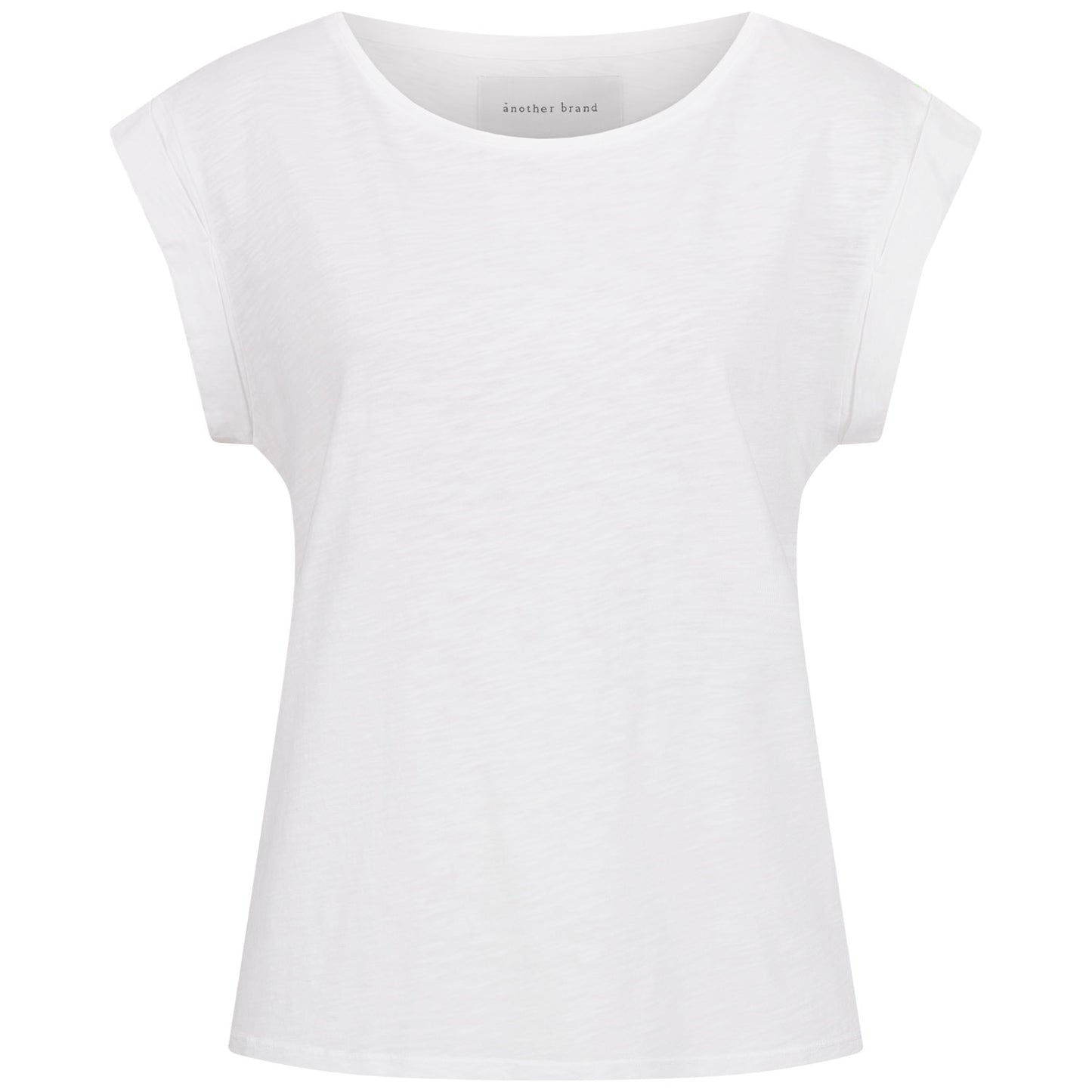 T-Shirt, weiss, rundhals