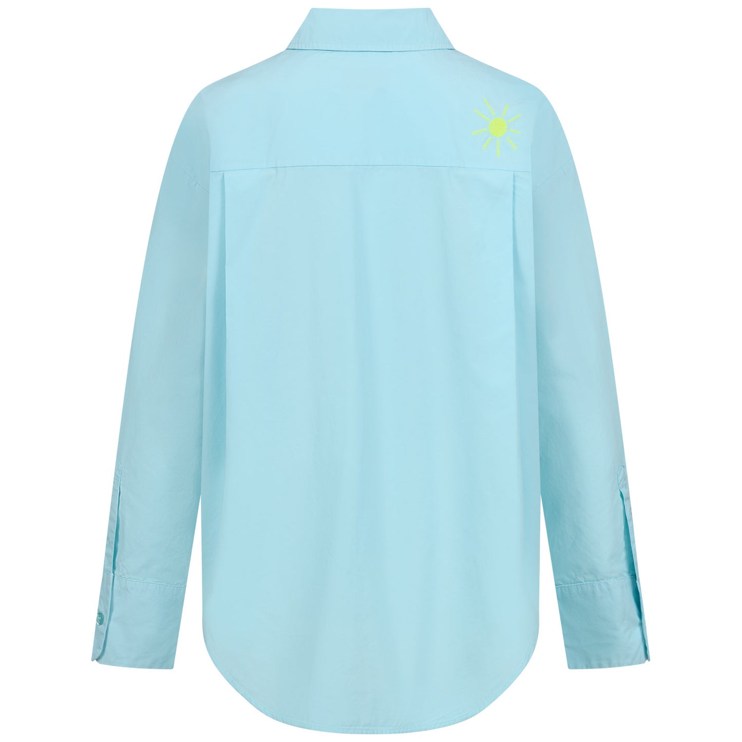 Hemdbluse, türkis