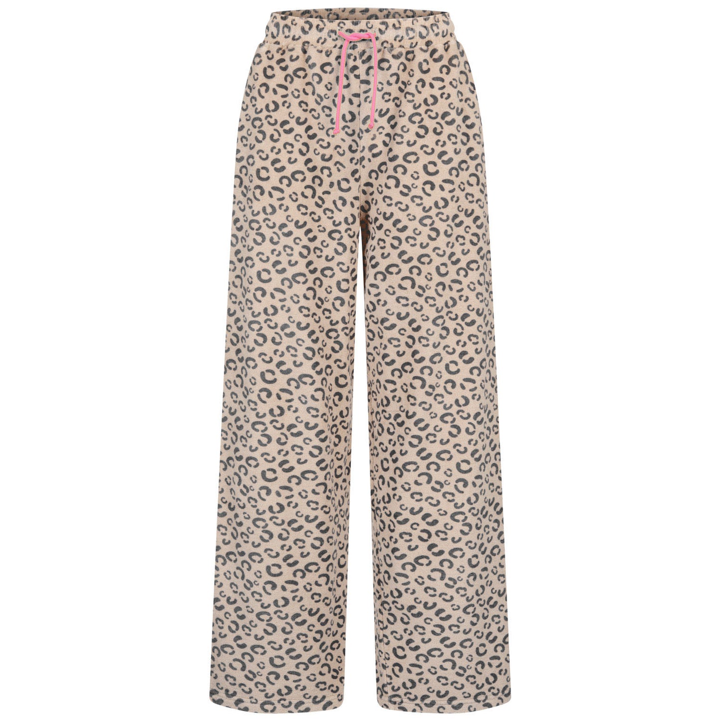 Hose, frottee, leo, beige
