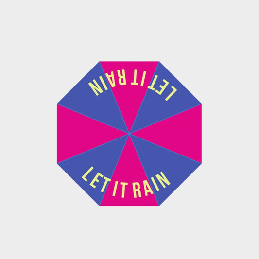 Regenschirm, LET IT RAIN