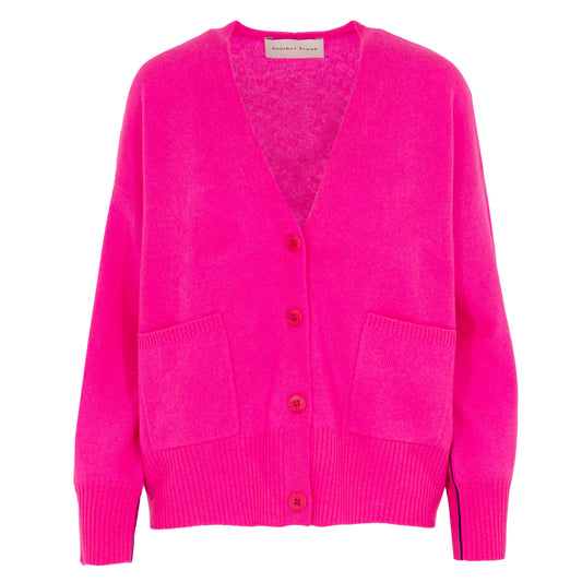 Cardigan, Cashmere, pink