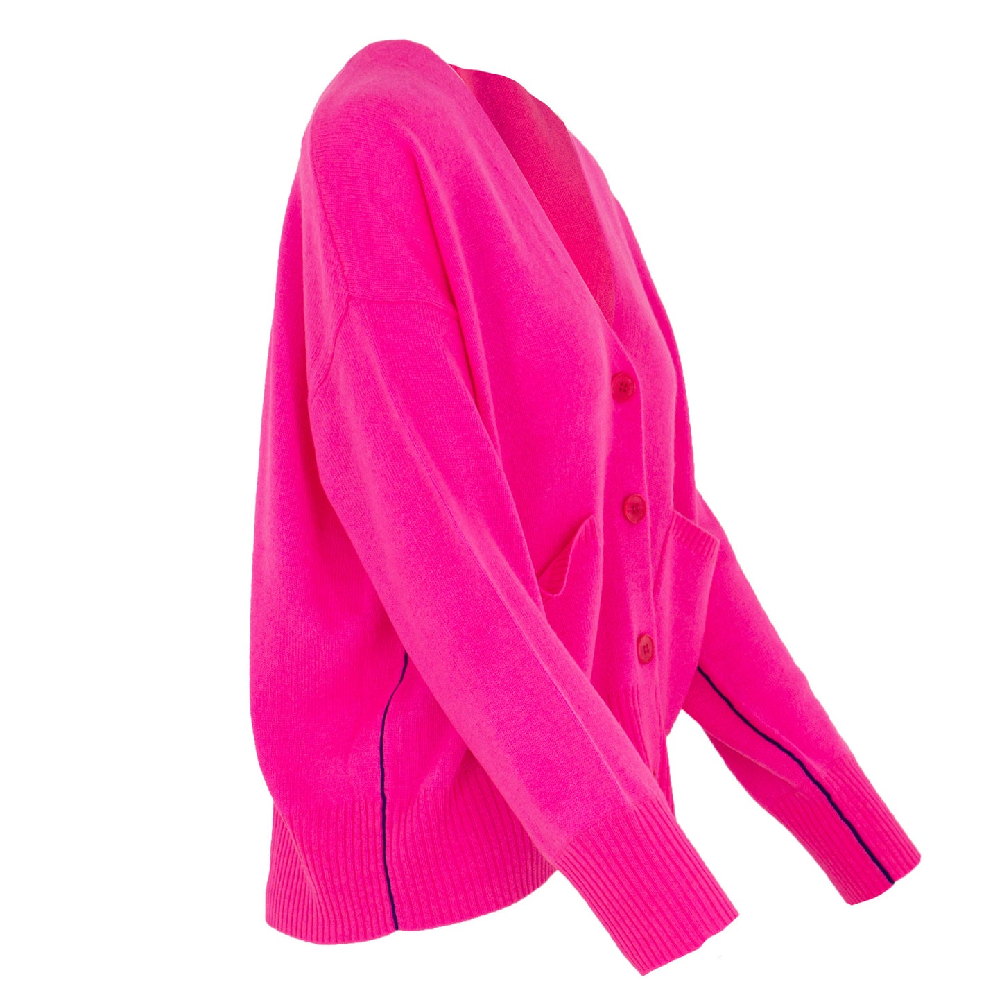 Cardigan, Cashmere, pink