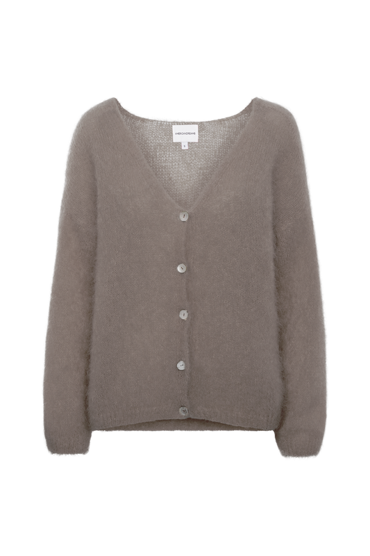 Cardigan, taupe