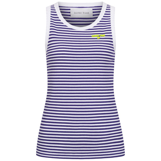 Top, gestreift, blau