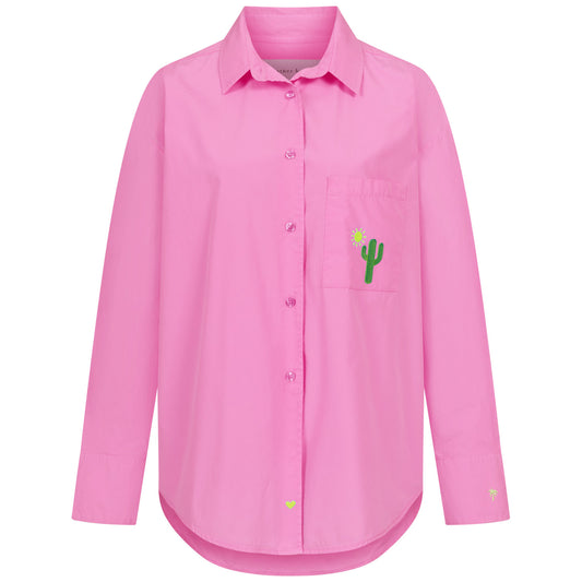 Hemdbluse, rosa